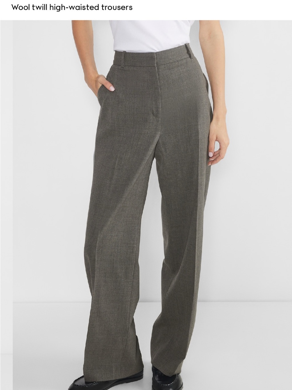 Aritzia New Agency Pant (wool), size 8